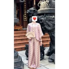 SKY9601 PHÁP PHỤC NÚT BỌC H.TIẾT CAO CẤP (TÍM)