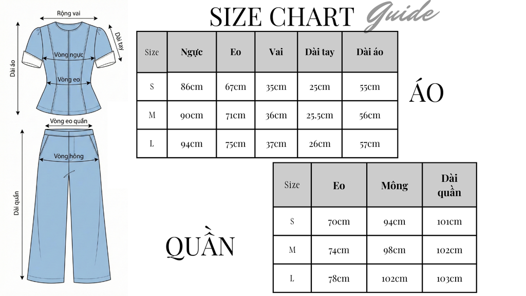 AHA023 SET ÁO PHỐI TAY VIỀN CHỈ NỔI - QUẦN DÀI CAOCAP