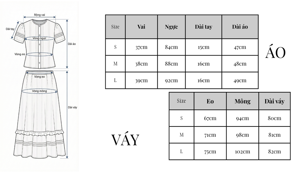 LH0001T SET XÔ THÊU TRẮNG - CHÂN VÁY PHỐI BÈO CC