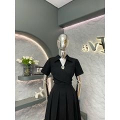 VGU1103 ĐẦM DÀI ĐÍNH TAG BƯỚM