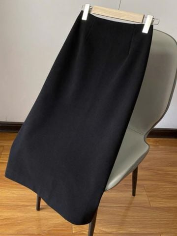 TB9234 CHÂN VÁY MIDI ĐEN (LẺ)