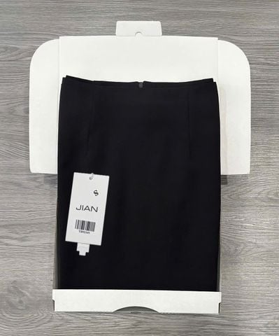 TB9234 CHÂN VÁY MIDI ĐEN (LẺ)