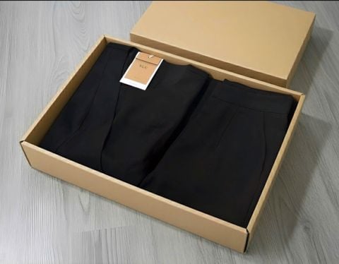 VGU1583 SET VEST ĐEN