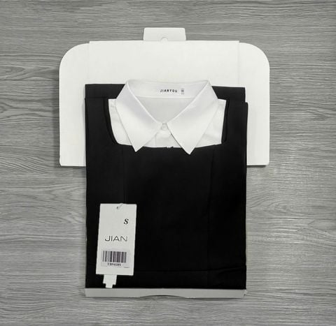 TB9418 - ĐẦM DÀI KÈM ÁO SƠ MI