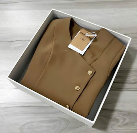 VGU1640 ÁO VEST (NÂU )