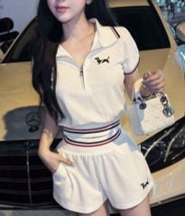 TB9724 - SET BỘ TRẮNG PHỐI VIỀN CHÚ CÚN