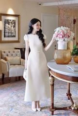 SKY9779 ĐẦM DÀI EO ĐÍNH NƠ