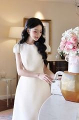 SKY9779 ĐẦM DÀI EO ĐÍNH NƠ