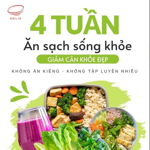 4 TUẦN GIẢM CÂN THUẦN VIỆT - MÙA NÓNG