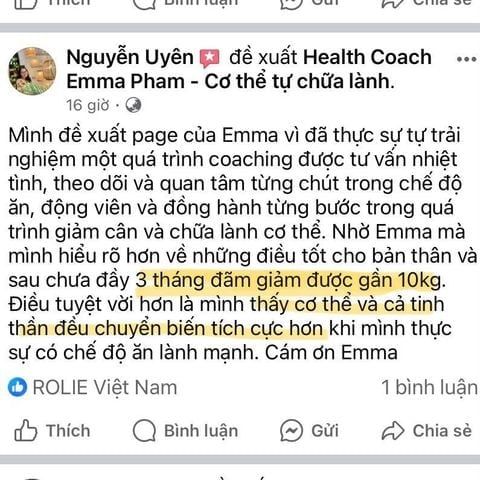 3 THÁNG GIẢM CÂN EAT CLEAN