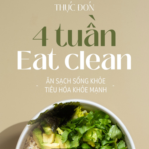4 TUẦN TIÊU HÓA KHỎE