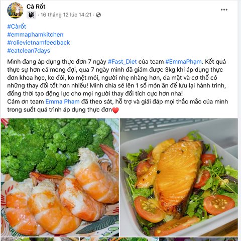 7 NGÀY GIẢM CÂN NHỊN ĂN TỐI 16:8