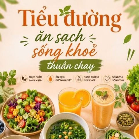 4 TUẦN TIỂU ĐƯỜNG ĂN SẠCH SỐNG KHỎE THUẦN CHAY