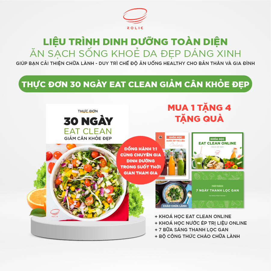 30 NGÀY GIẢM CÂN ĐẸP DA