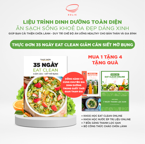 35 NGÀY GIẢM CÂN TOÀN DIỆN, ĐẸP DA