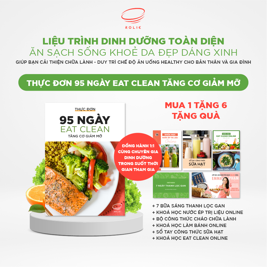 3 THÁNG GIẢM CÂN EAT CLEAN