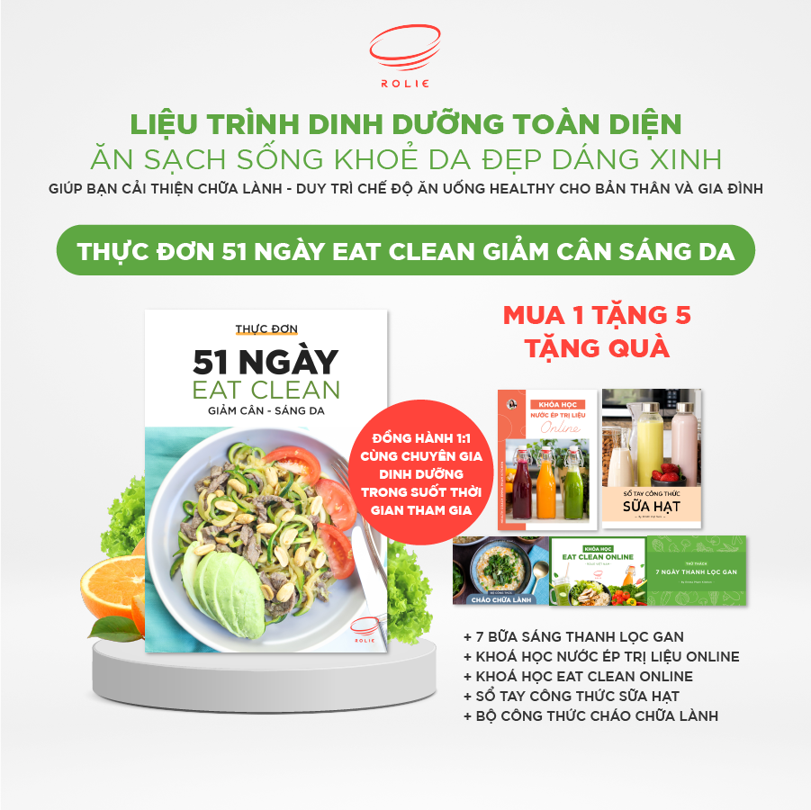 GIẢM CÂN EAT CLEAN 51 NGÀY