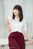 Áo linen trắng thêu ngực SM1212