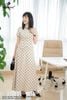Zuýp linen be chấm bi CV585