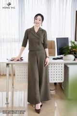 Áo ký giả rêu cổ K SM1232