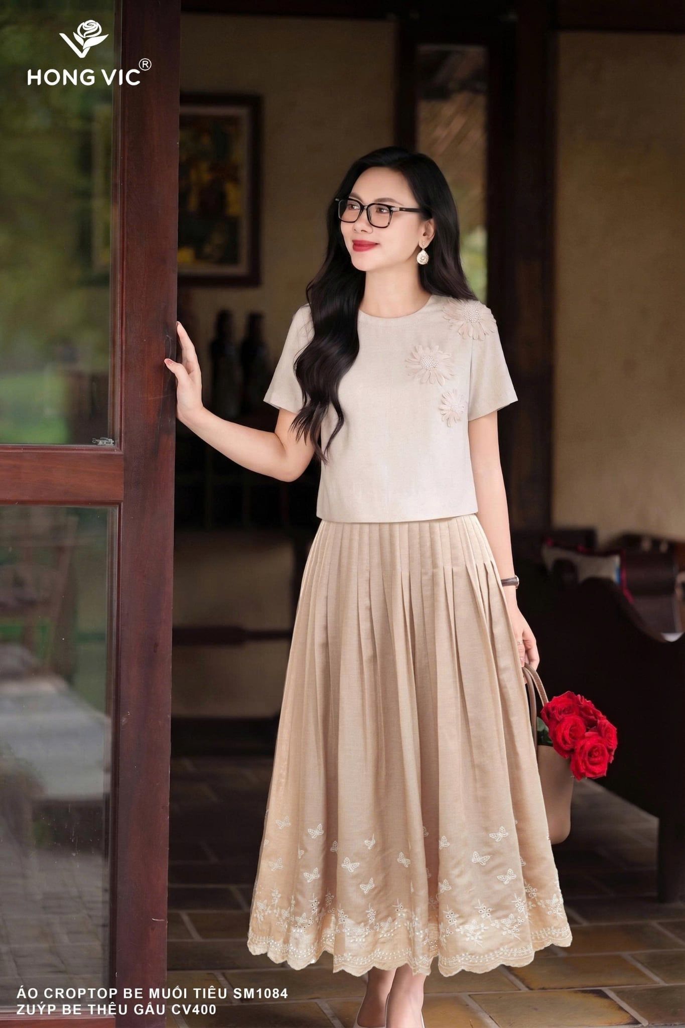 Zuýp be thêu gấu CV400