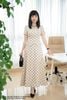 Zuýp linen be chấm bi CV585