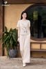 Áo croptop kem thanh xuân SM1105