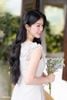 Đầm trắng vân hoa ban DL1117