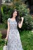 Đầm maxi hồ điệp thiên thanh DL1130