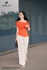 Áo cotton cam lệch vai SM909