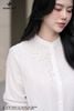 Áo sơ mi trắng cổ tàu dài tay SM1046