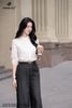 Áo sơ mi trắng cổ tàu dài tay SM1046