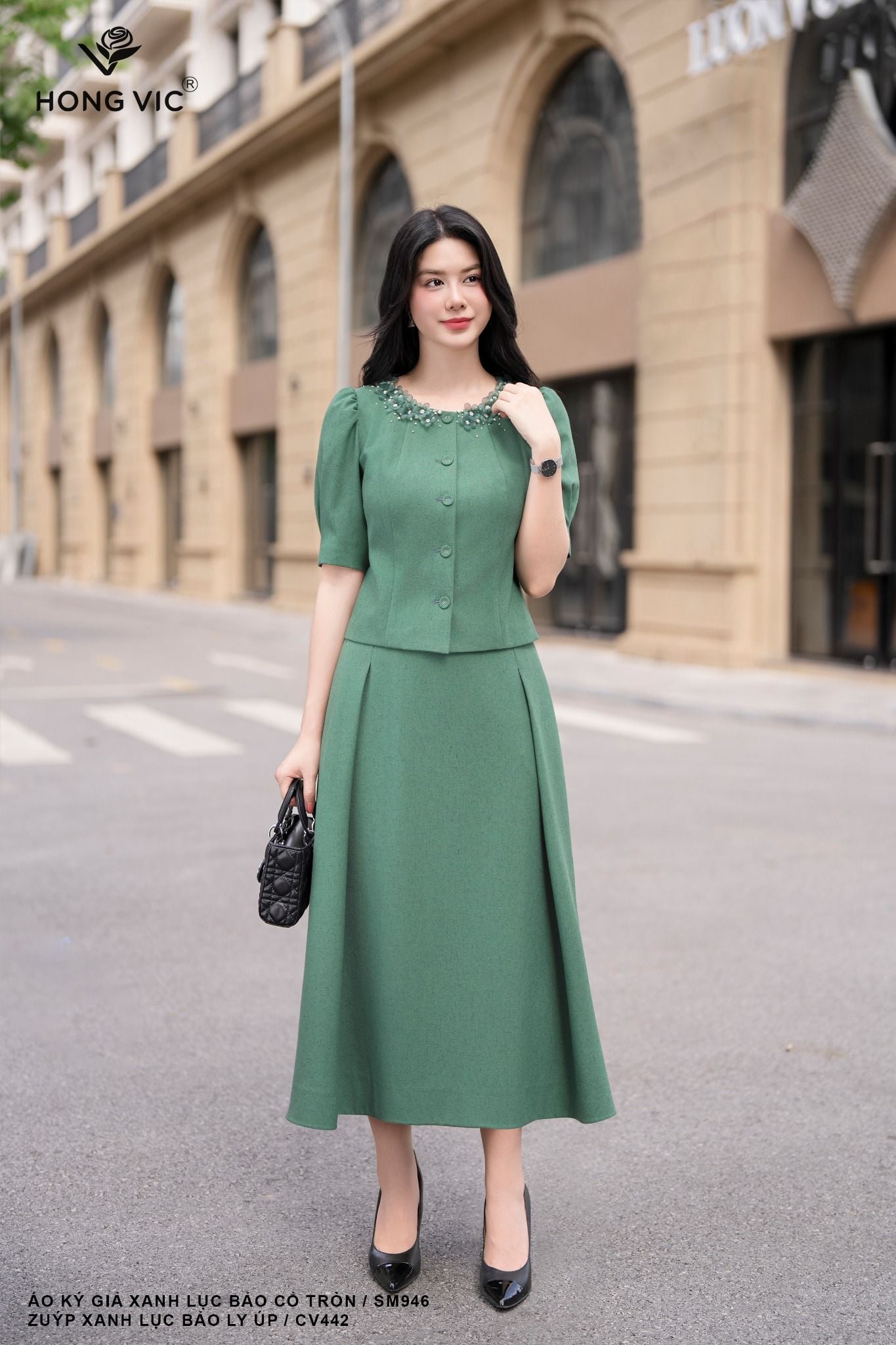 Zuýp xanh lục bảo ly úp CV442