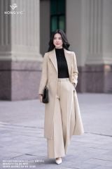 Quần suông dạ be QD85