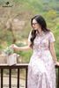 Áo hoa thêu cổ đức SM1112