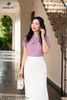 Zuýp bút chì trắng dáng dài CV310
