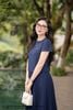 Áo croptop tím than thêu hoa cộc tay