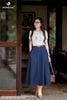Áo cotton trắng cộc tay Hongvic SM1027