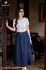 Áo cotton trắng cộc tay Hongvic SM1027