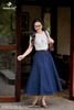 Áo cotton trắng cộc tay Hongvic SM1027