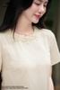 Áo croptop linen kem SM1084