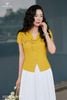 Áo ký giả vàng thục khuê SM929