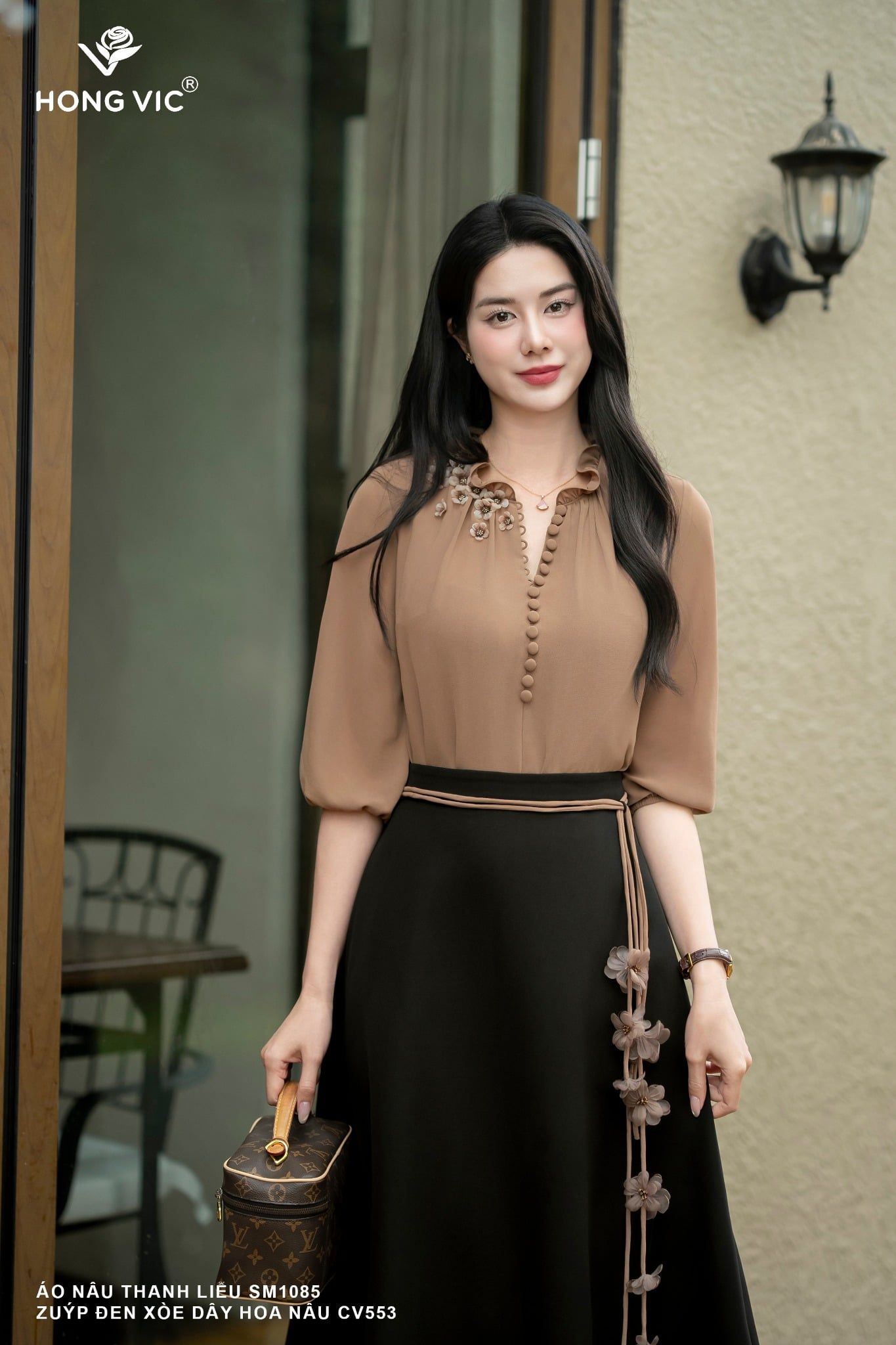 Áo nâu thanh liễu SM1085