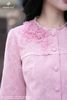 Áo ký giả ren hồng bèo cổ SM1026