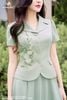 Zuýp lưới xanh bạc hà dập ly CV208