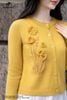 Áo len vàng cài cúc AL40