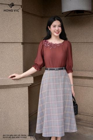 Zuýp kẻ ghi xòe CV457