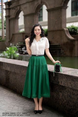 Zuýp xanh cây mí gấu CV478