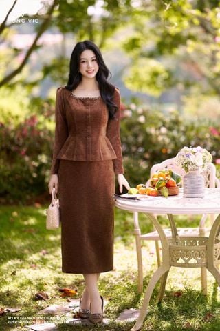 Áo ký giả nâu thạch anh SM800