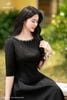 Đầm ngọc trai đen DL1036